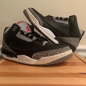 Jordan 3 Black Cement 2018